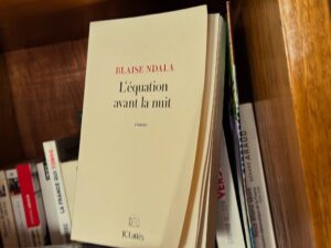 Couverture du roman "L'équation avant la nuit"